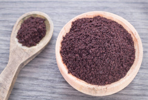 Acai powder euterpe oleracea